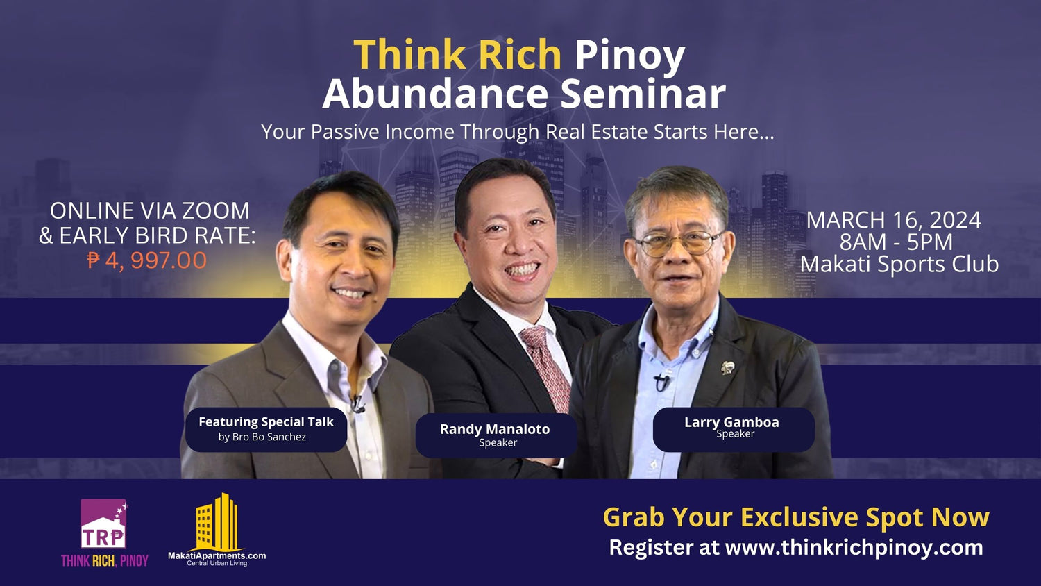 Think Rich, Pinoy – Think Rich, Pinoy!