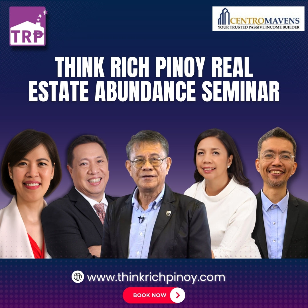 Think Rich Pinoy - Abundance Seminar(Face to Face Seminar or Webinar) November 14, 2026